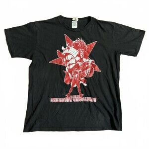 JoJo's Bizarre Adventure Stardust Crusaders Graphic T-Shirt Men's Large Manga
